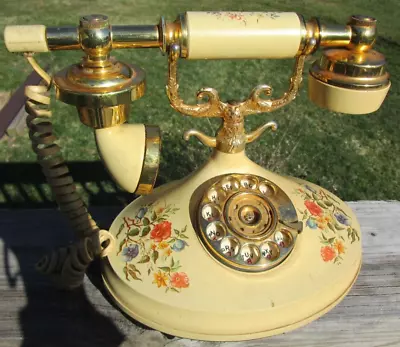 Vintage 1973 EMPRESS TELEPHONE Rotary PHONE American Telecommunications LANDLINE • $24.99