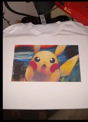 Choose Size & Color - Pikachu Van Gogh Tee • $19.88