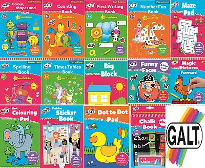 £4.98 • Buy Galt Activity Home Learning Books For Kids - ✅SAME DAY DISPATCH ✅ FREE POSTAGE✅