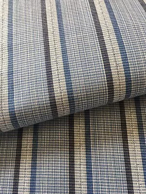 $39.99 • Buy Antique Vtg Chambray Blue Stripe Cotton Shirting Fabric~Prairie Country Workwear