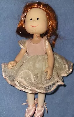 Madeline 8  Posable Doll Dressed In Ballerina Outfit EDEN • $40