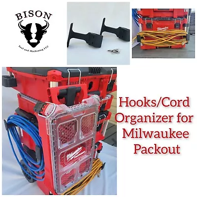 Extension Cord Organizer For Milwaukee Packout (Molded Plastic) • $24.99