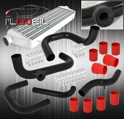 For 96-00 Civic D15 D16 Bolt On Upgrade Piping Kit+ Fmic 28 X7 X2.5  Intercooler • $174.99