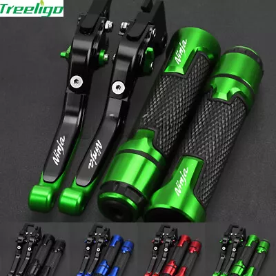 2-PCS Brake Clutch Levers Handlebar Grip For KAWASAKI NINJA 650 ZX6R ZX10R ZX14R • $42.41