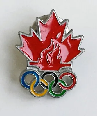 Vancouver  2010 Olympic Pin Official Licensed Merchandise Red Maple Leaf Olympic • $29.99