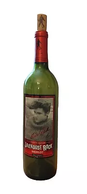 Elvis Presley 2004 Jailhouse Rock Wine Bottle Graceland Cellars W/Original Cork! • $24