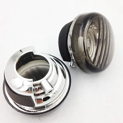 $31.90 • Buy 1 Pair  Turn Signal Lenses Smoke For Suzuki Boulevard C109R Intruder C1800R PE