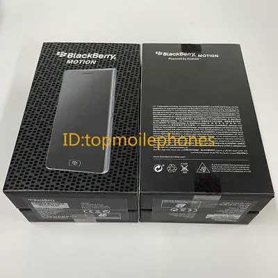 BlackBerry Motion BBD100-2 (Unlocked) 32GB 4GB RAM LTE Smartphone- New Sealed • $188