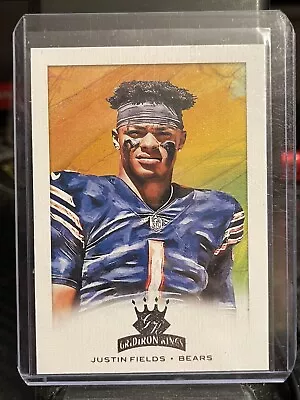 2021 Panini Chronicles Donruss Justin Fields Rookie Gridiron Kings Insert GK-4 • $5