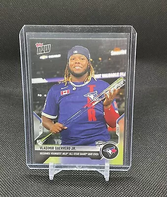 Vladimir Guerrero Jr. 2021 Topps Now #510 Becomes Youngest MLB All-Star Game MVP • $3.95
