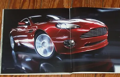 2004 Aston Martin V8 Vantage Vanquish DB7 Zagato DBR Book Book Brochure • $70.33