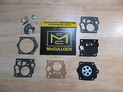 Walbro SDC Carburetor Kit McCulloch Kart Mc 49~90~91~92~etc. • $19.99