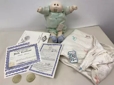 15  1980 Hand Signed Cabbage Patch Soft Sculpture Preemie Chester Joshua • $199.39