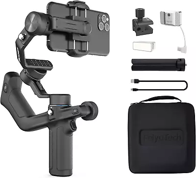 FeiyuTech SCORP-Mini P KIT 360° Gimbal Stabilizer Smartphones For IPhone 15 14 • $153.30