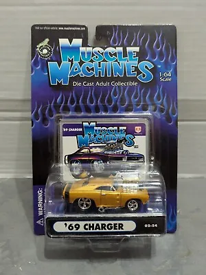 Muscle Machines 1969 Dodge Charger R/T 02-54 1:64 FUNLINE 2002 NIP • $6.99