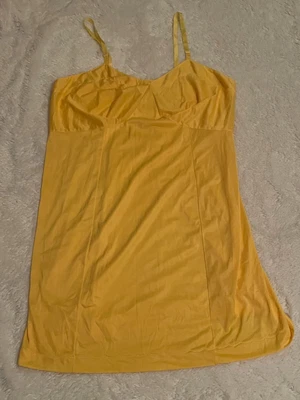 $19.99 • Buy Vtg YELLOW Full Slip Dress Plus Size 48 46 3X? Nylon Sears Lingerie
