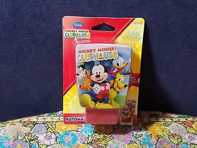 Disney Mickey Mouse Kids LED Automatic Night Light On At Dusk Off At Dawn • $8.50