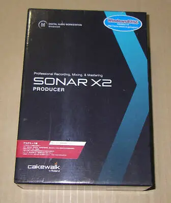 Roland CAKEWALK SONAR X2 PRODUCER Professional Recording Mixing Sofware DVD • £277.06