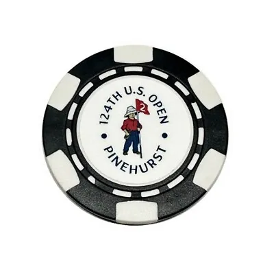 2024 US Open Pinehurst No. 2 Number - Magnetic Clay Poker Chip Golf Ball Marker • $7.49