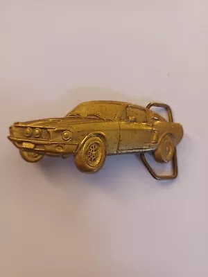 Vintage 1967 Ford Shelby Mustang Belt Buckle • $10