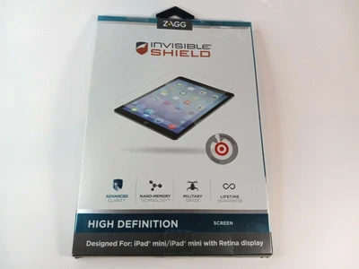 $15.55 • Buy Zagg Invisible Shield Original Apple IPad Mini Screen Protector IPad Mini (NEW)