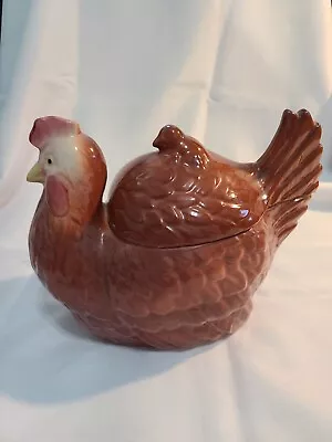 Vintage Hen FAPCO Cookie Jar Great For Chicken Lovers • $10