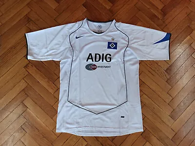 Hamburger SV Soccer Jersey Germany Nike Football Shirt HSV Trikot RARE 2004-2005 • £72