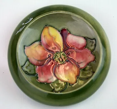£85 • Buy Stunning Moorcroft 1950's Clematis Pattern Small Bowl. Made In England!