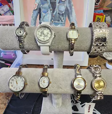 Ladies 8 Vivani Watches One Not Branded. NWT & NWOT Working. Lot(257) • $13