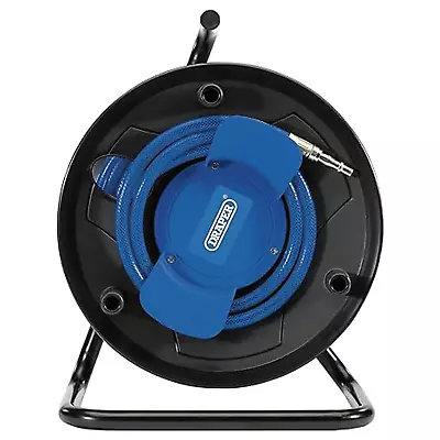 Draper Air Hose Reel 20bar (280 Psi) 20m Blue And Black -70838 • £44.79