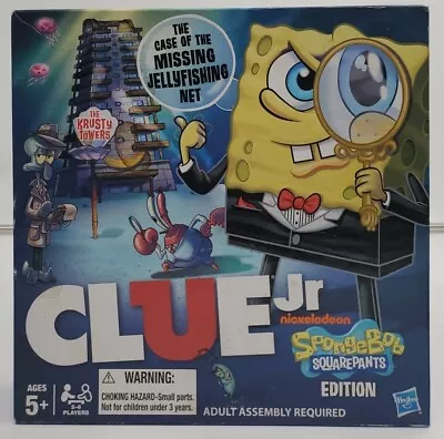 Hasbro Nickelodeon Clue Jr. SpongeBob SquarePants Edition Game. Complete • $19.99