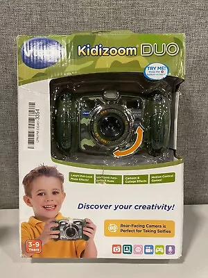 VTech Kidizoom Duo Selfie Kids Digital Camera & Recorder Camouflage • $29.99