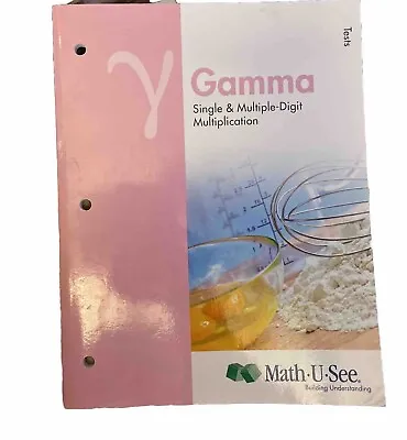 Math-U-See Gamma Test Book - Unknown Binding Unknown Author 1608260747 New • $14.97