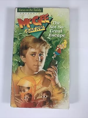 McGee And Me! THE NOT SO GREAT ESCAPE (FOCUS ON THE FAMILY) VHS • $6.15