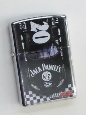 Zippo 2005 Jack Daniels Black Label Design Polished Oil Lighter Unfired • $123.10