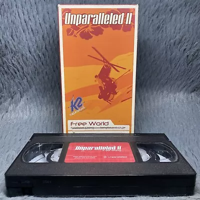 Unparalleled II 2 VHS Tape Free World Ski Freestyle Skiing K2 Telemark Extreme • $29.99