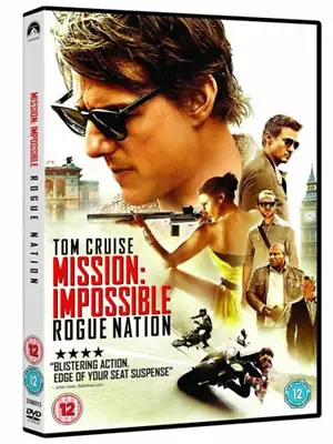 Mission: Impossible - Rogue Nation DVD Action & Adventure (2015) Tom Cruise • £1.95