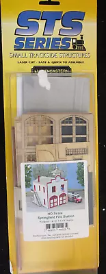 HO Scale Springfield Fire Station Kit By Northeastern Scale Models (RF) • $19.95