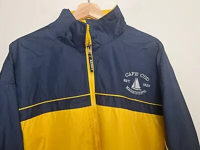 Ritchie’s Men's Sportswear Cape Cod Jacker Size 2XL Yellow And Blue Polyester • $22.99