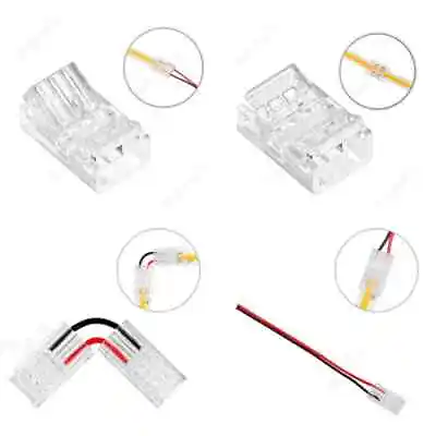 COB LED Strip Connector Fast Connectors For 2pin 8/10mm 2pin SMD COB 5050 2835 • $116.55