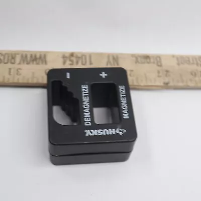 Husky Precision Magnetizer Demagnetizer Black 3.5  X 3.75  X 1.25  • $4.20