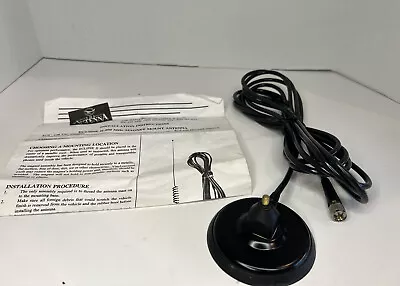 🔥NOS THE ANTENNA CO. Eclipse II 800 MHZ Magnet Mount  12ft. Cable Mount Only • $8.14