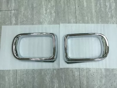 Door Mirror Cover Chrome Rim For '1995-'2001 BMW E38 7-Series • $55