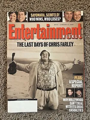 Entertainment Weekly - January 9 1998 - The Last Days Of Chris Farley Seinfeld • $48