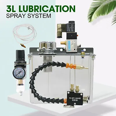 3L Lubrication Spray SystemSpray Cooler Coolant Pump Oil Mist Sprayer • $93.92