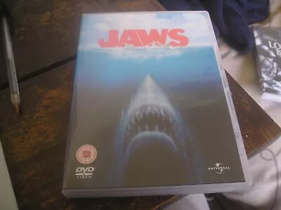 Jaws Steven Spielberg  [DVD Region 2 PAL] • £1.75