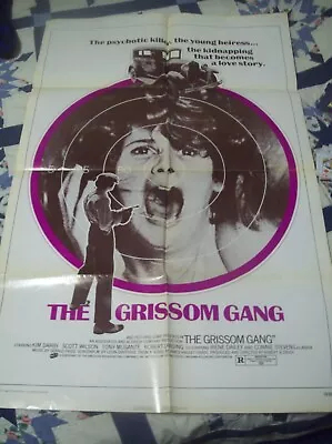 Kim Darby-Connie Stevens-The Grissom Gang (1971)-Original One Sheet Poster • $5.50