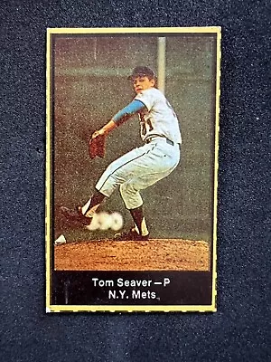 1969 TOM SEAVER Nabisco Team Flakes Card NY Mets Baseball Hall Of Fame Hand Cut • $60