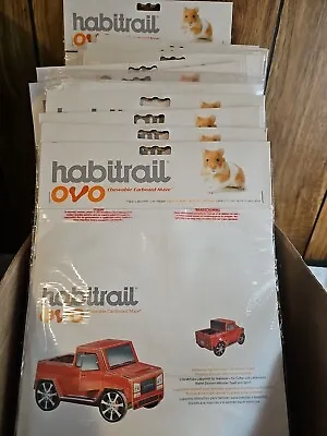 Lot Of 14 Habitrail Ovo Chewable Cardboard Maze For Hamsters Pickup Truck  • $24.99