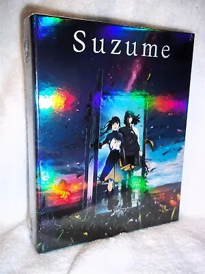 Suzume (Blu-ray 2024 3-Disc) NEW Makoto Shinkai Anime Adventure Drama Romance • $64.99